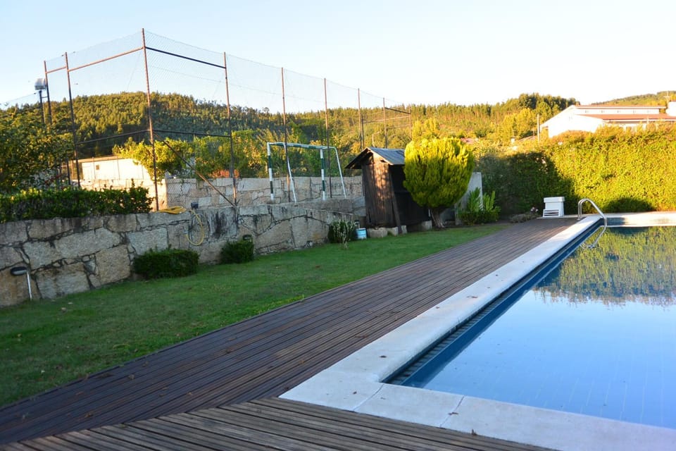 Tennis court, Swimming pool