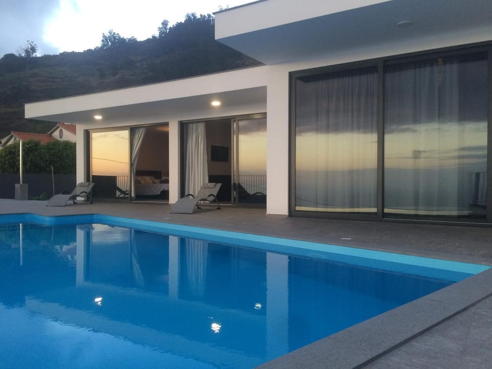 Property building, Sunset