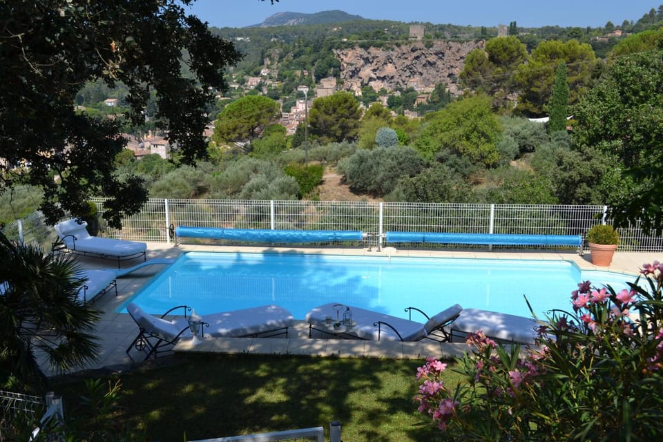 Natural landscape, Pool view, Swimming pool, Swimming pool
