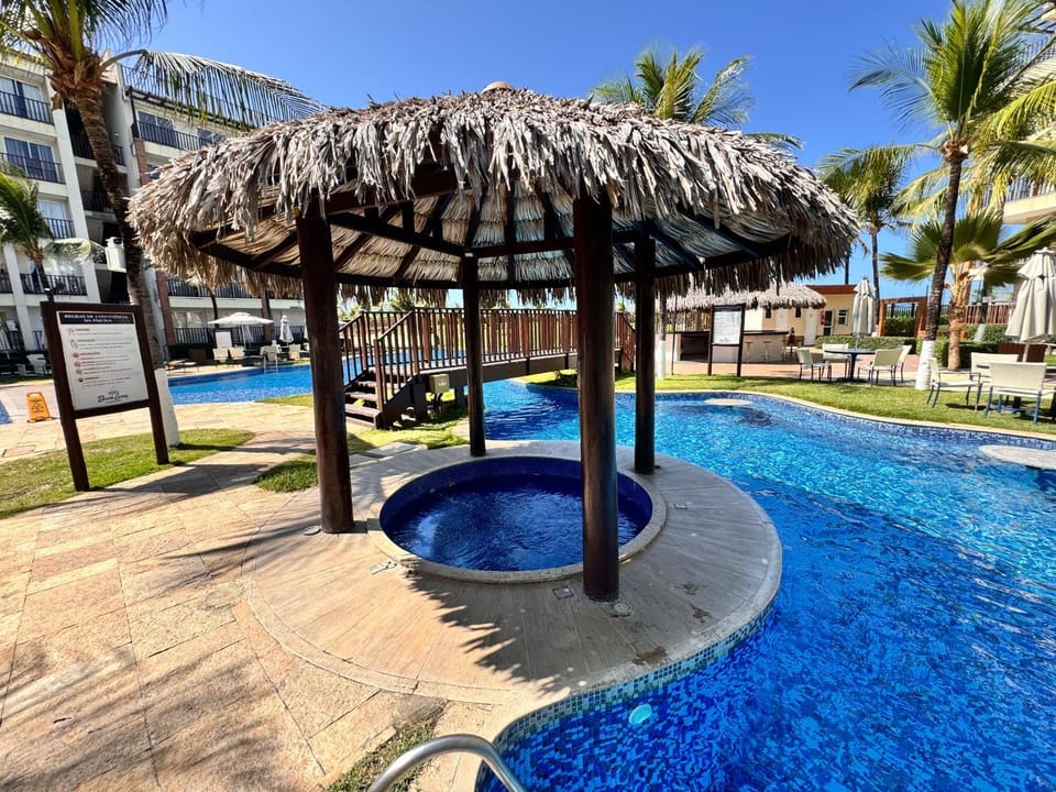 Beach Living, Frente mar, Vizinho B Park - Oficial Apartment in State of Ceará