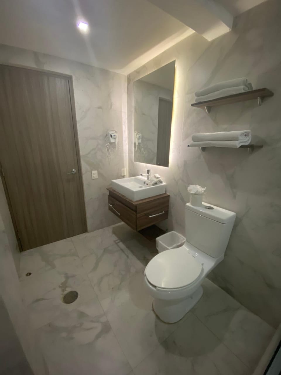 Toilet, Bathroom, towels