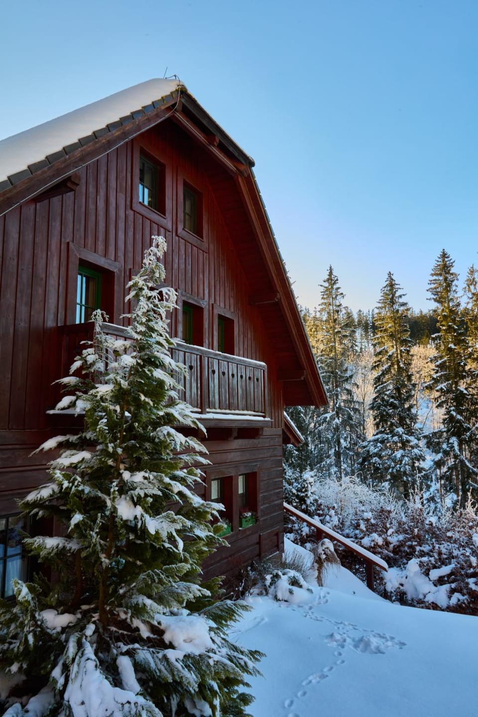 Property building, Winter