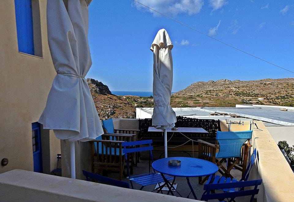 Patio, City view
