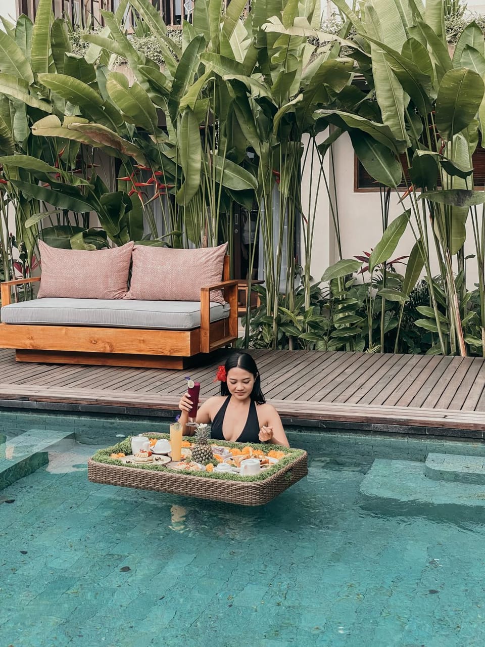 Natural landscape, Garden, Garden view, Swimming pool, Swimming pool, Breakfast, Continental breakfast, Asian breakfast, English/Irish breakfast, American breakfast
