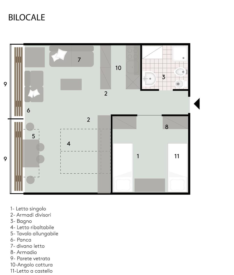 Residenza Albaré Apartment hotel in Province of Brescia