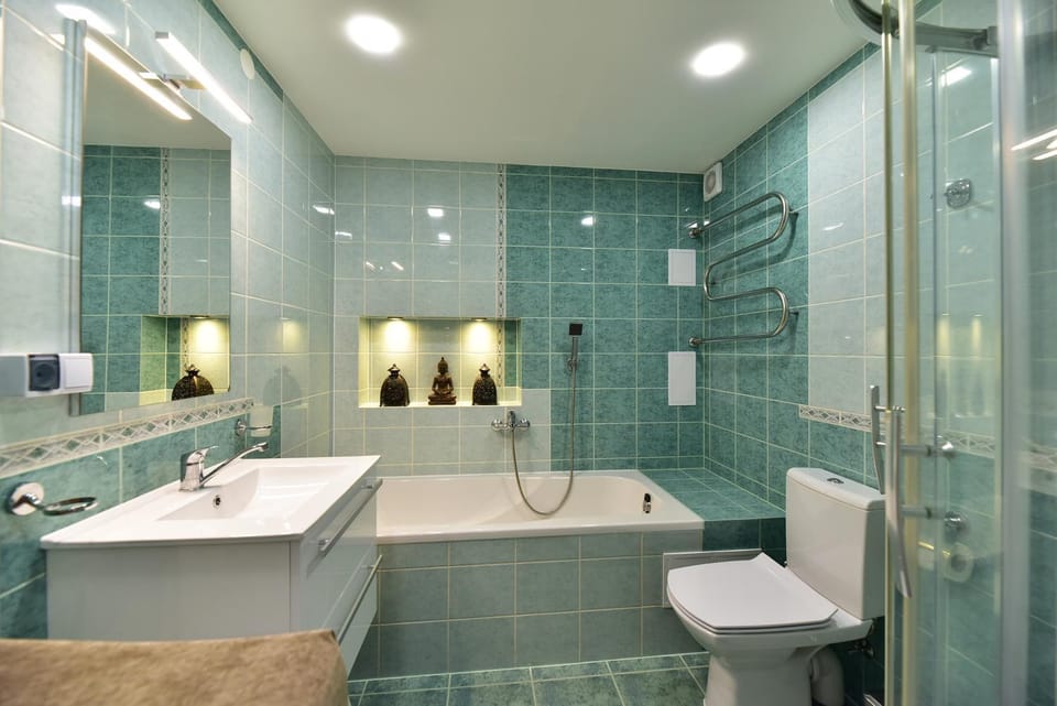 Shower, Toilet, Bathroom, Bath