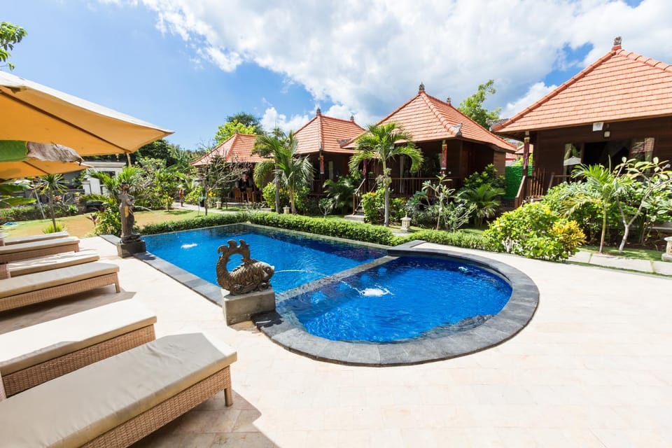 View (from property/room), Pool view, Swimming pool