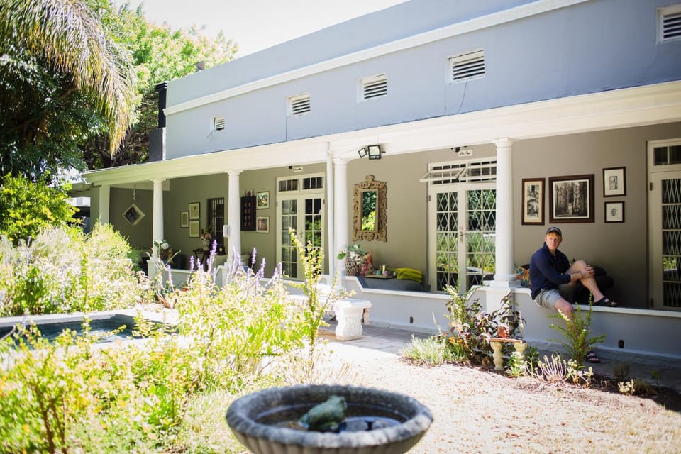 Property building, Garden view