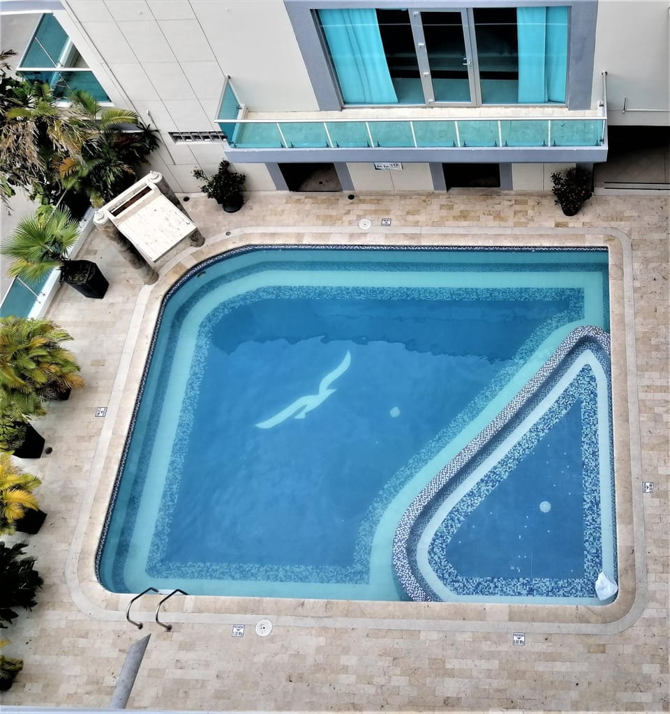 Swimming pool, Inner courtyard view