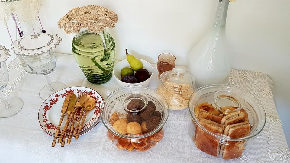 Food close-up, Continental breakfast