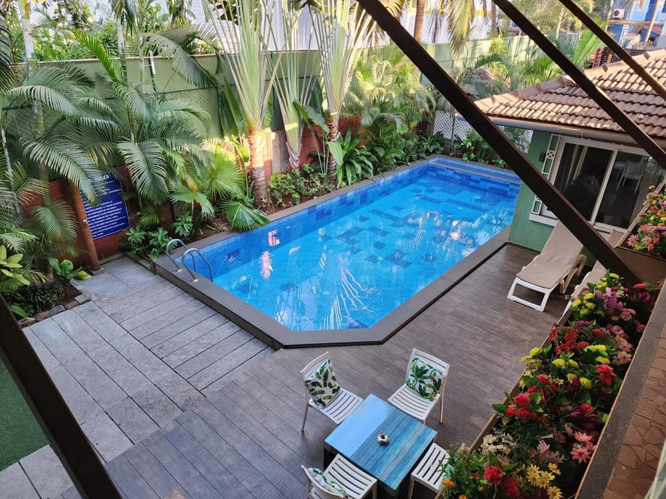 Day, Garden, Garden view, Pool view, Swimming pool, sunbed