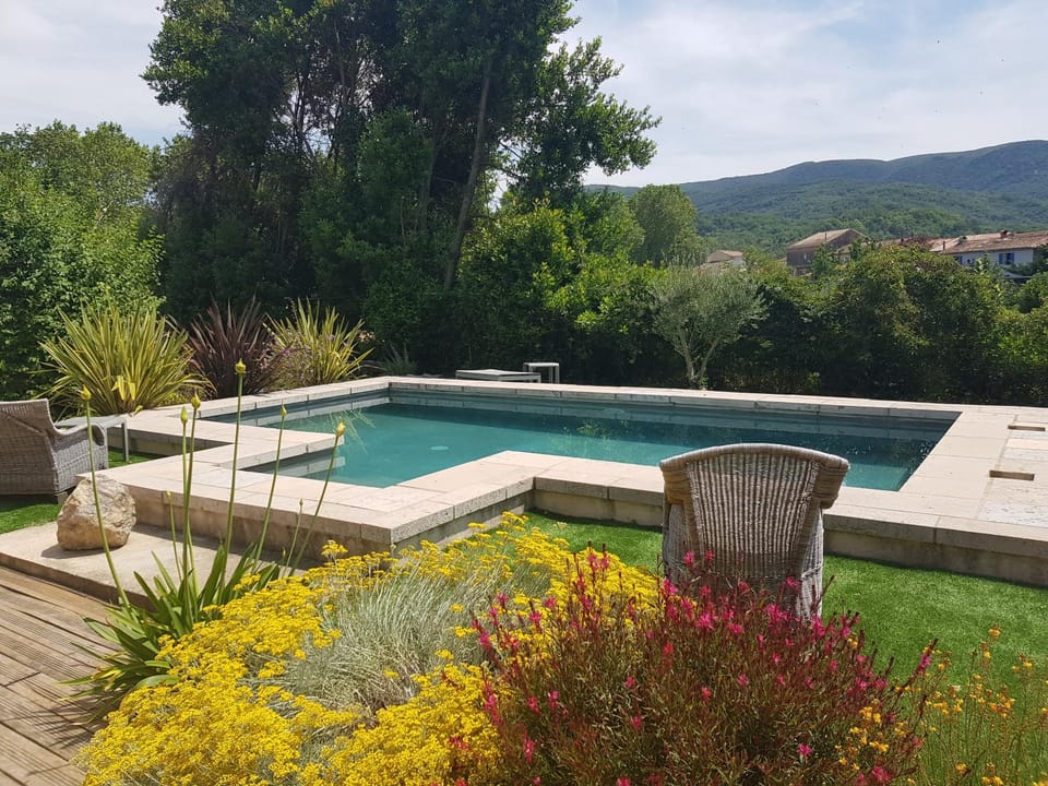 Garden, Garden view, Swimming pool
