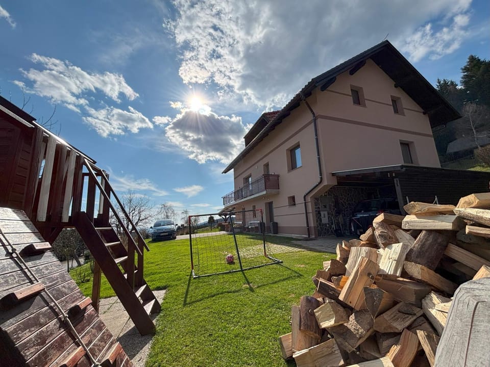 Property building, Day, Children play ground