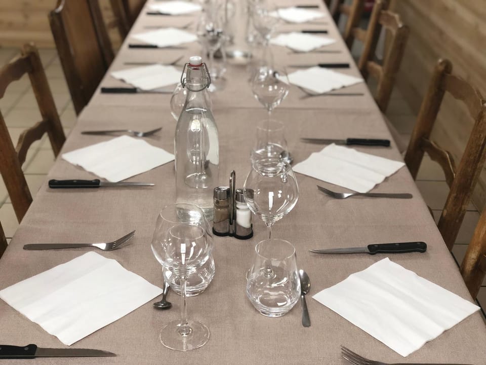 Dining area