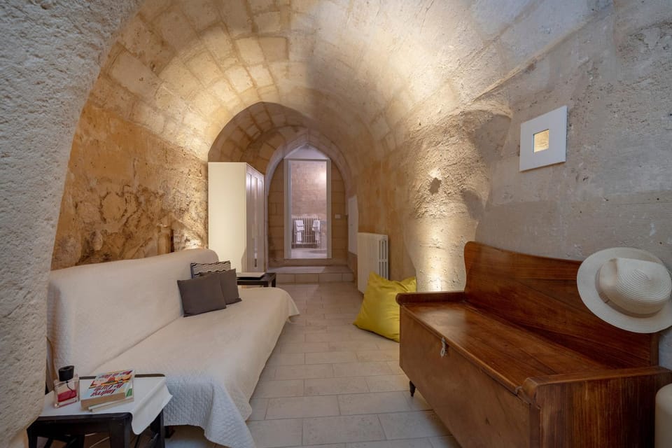 Patio, Bed, Living room, Seating area
