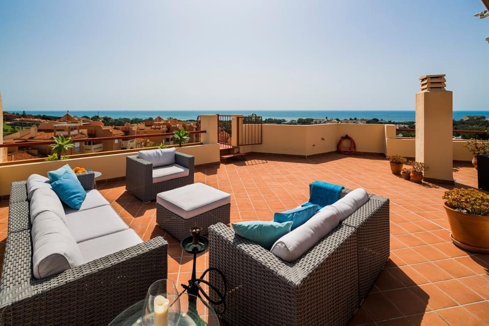 Balcony/Terrace, Seating area, Sea view