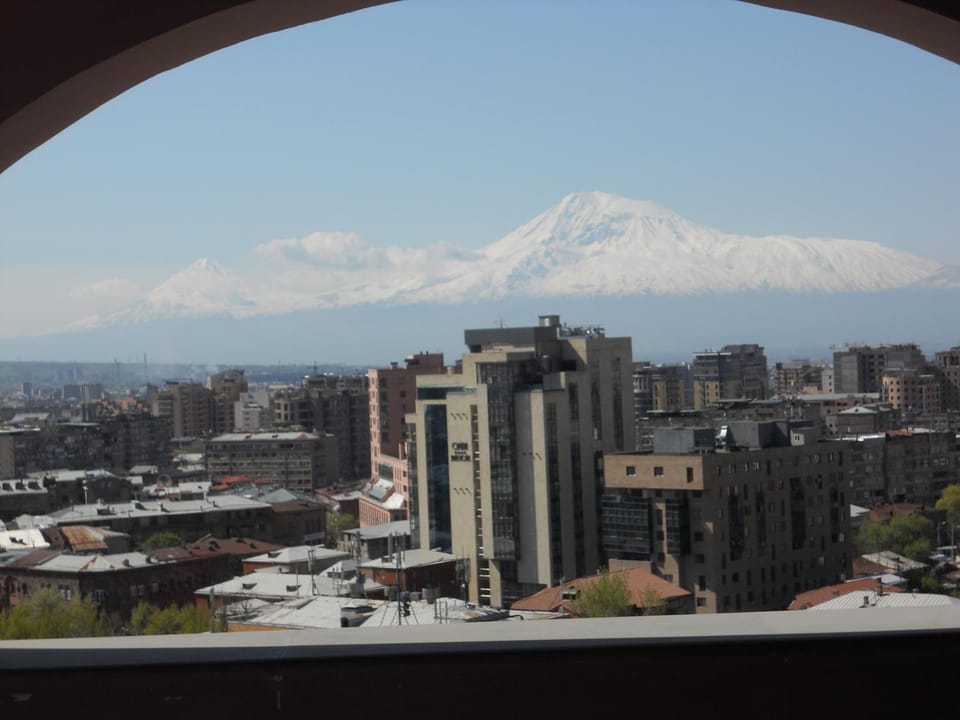 Nearby landmark, Day, Natural landscape, City view, Mountain view