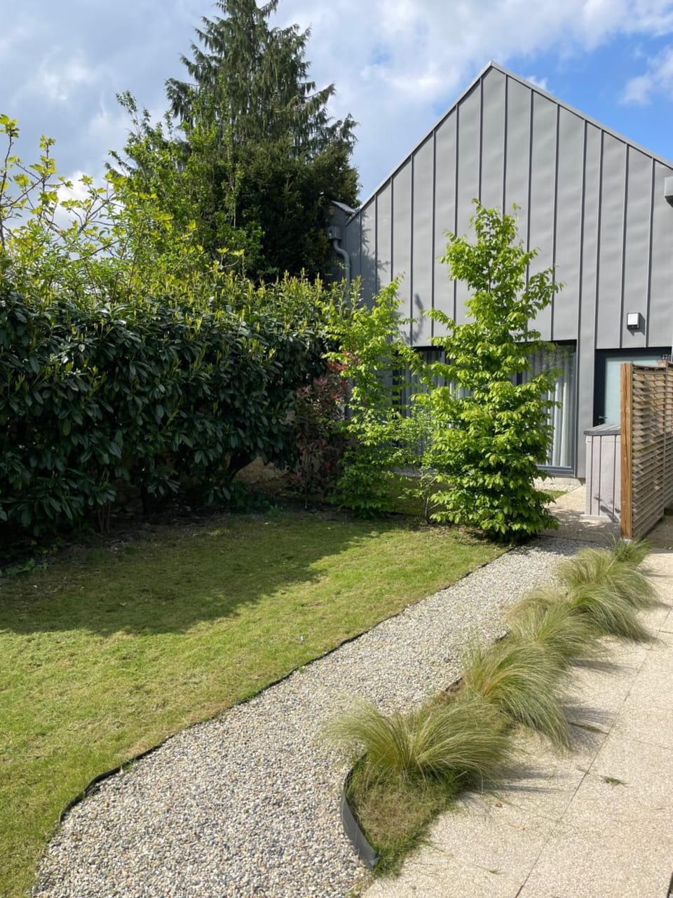 Property building, Garden view