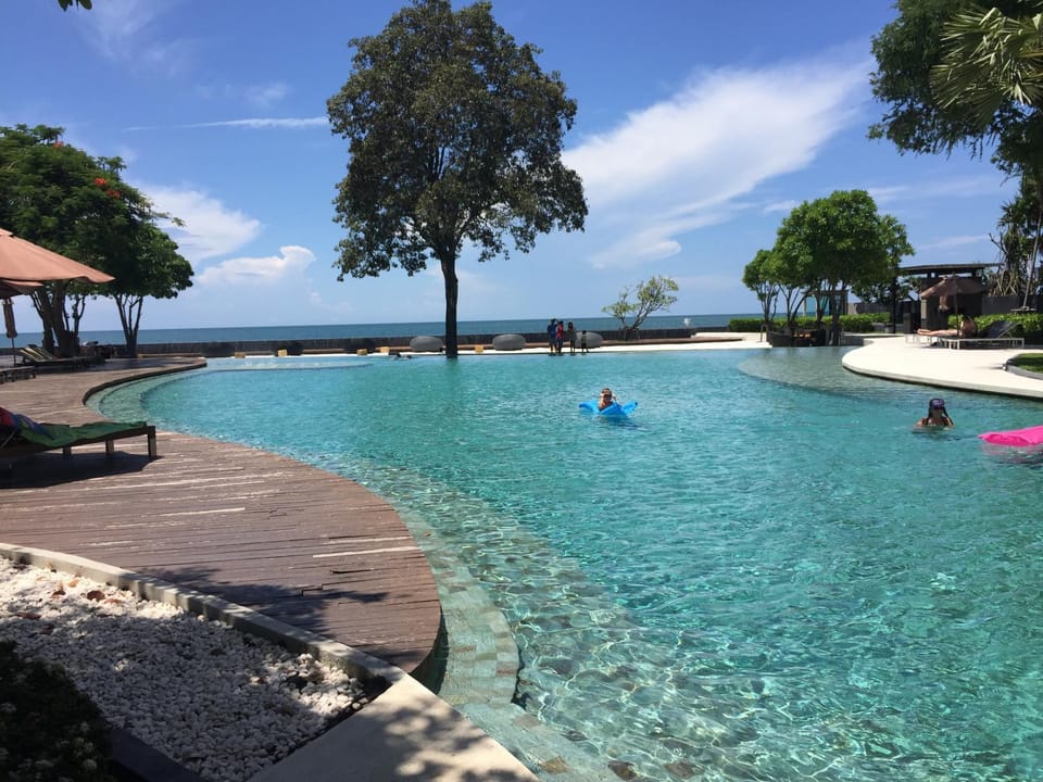 Natural landscape, Beach, Swimming pool, Swimming pool