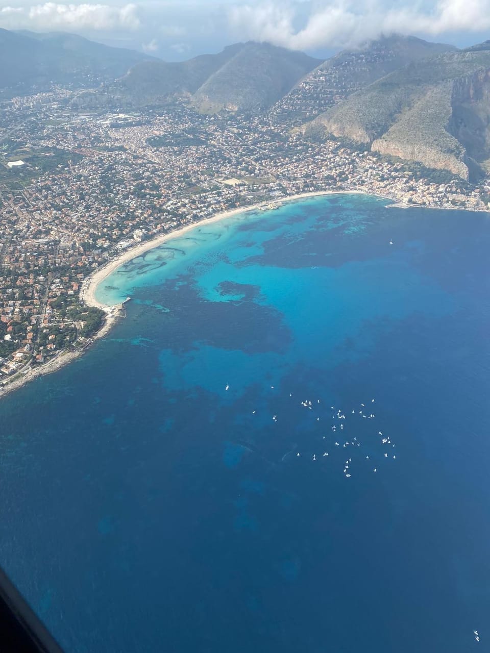 Natural landscape, Bird's eye view, Sea view