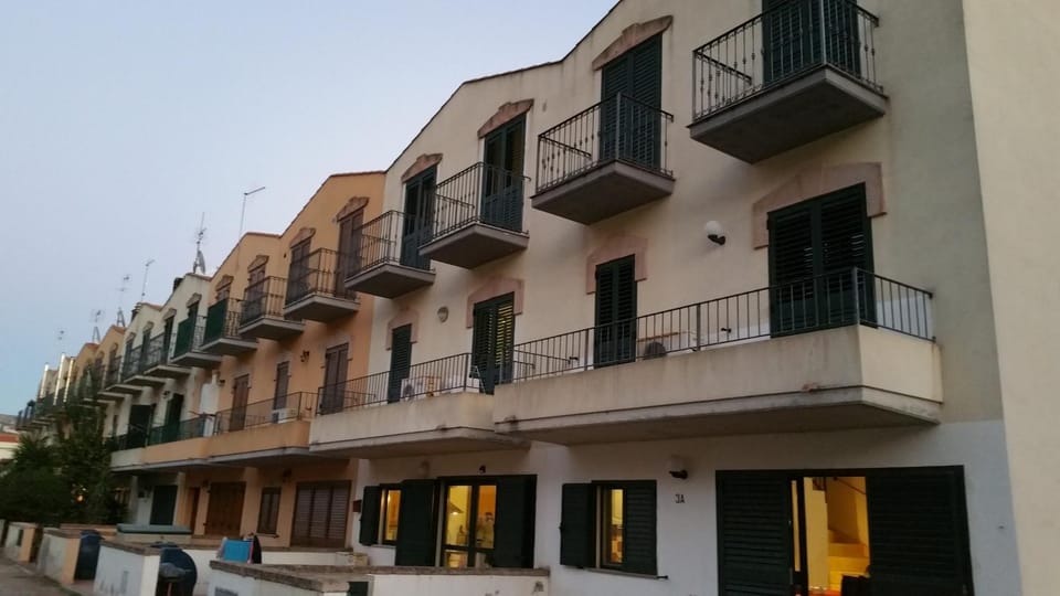 Property building, Sunset