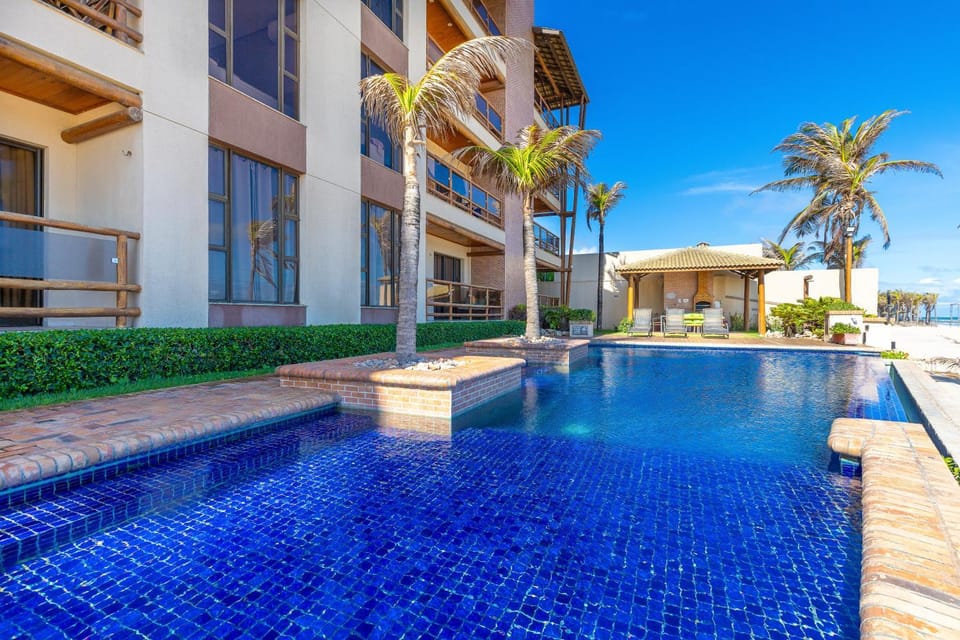 Property building, Pool view, Swimming pool, sunbed