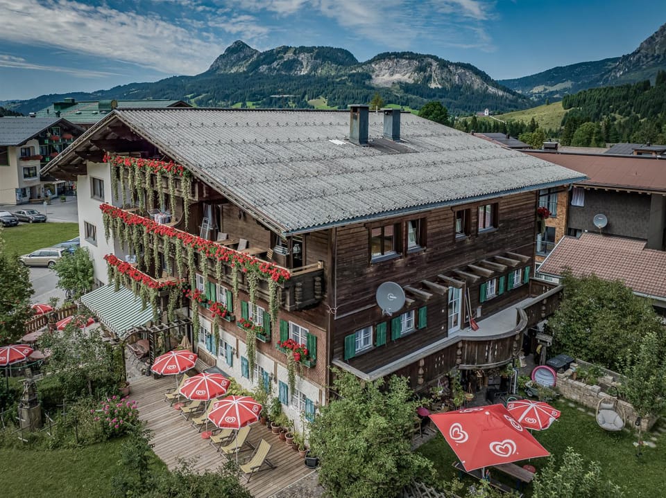 Bird's eye view, Mountain view