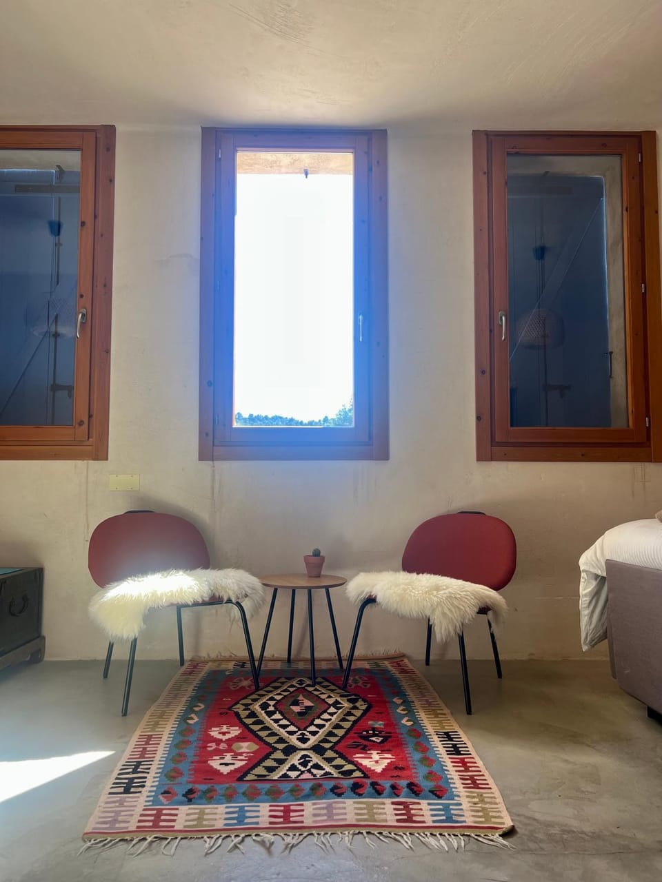 View (from property/room), Seating area, Bedroom
