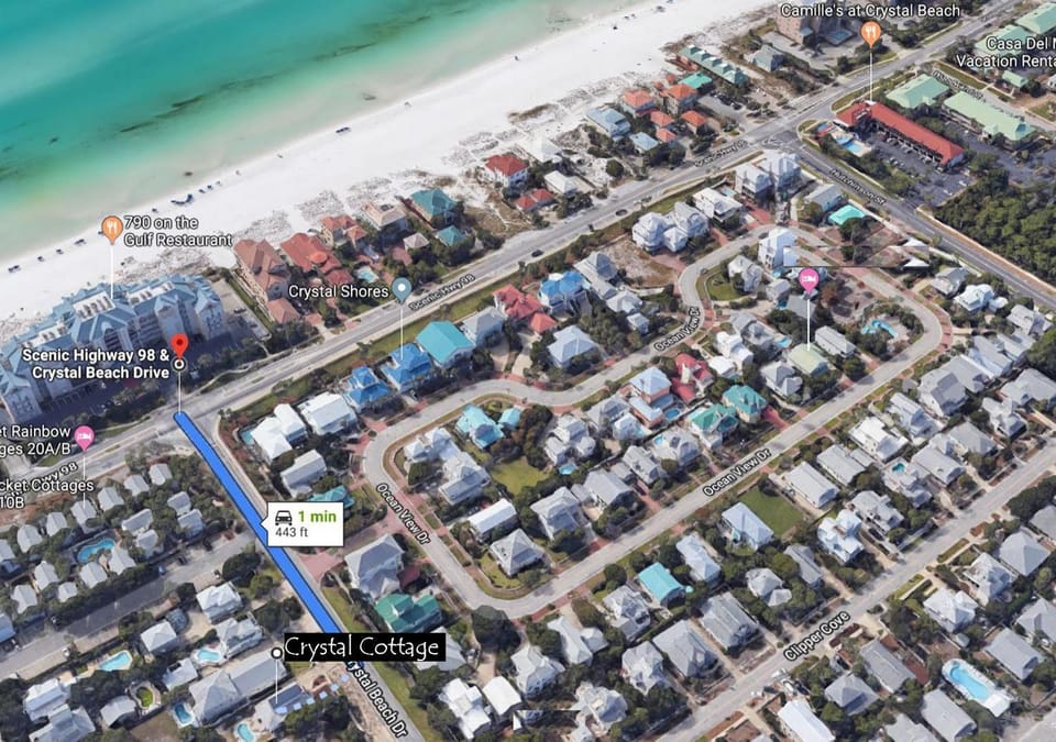 Crystal Cottage House in Destin