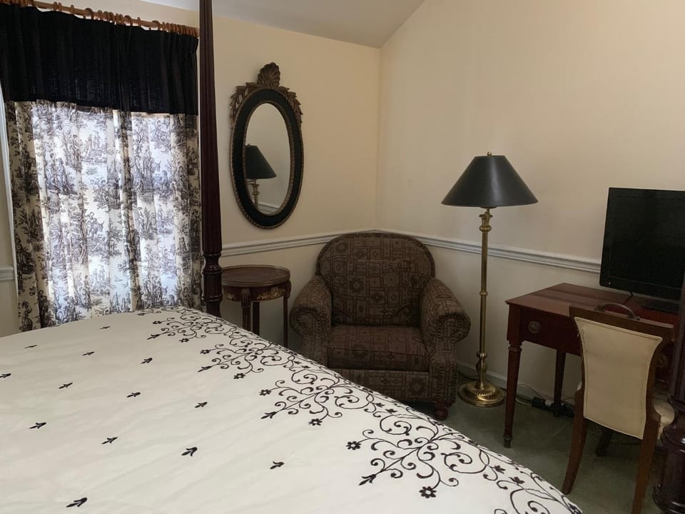 Bed, TV and multimedia, Seating area