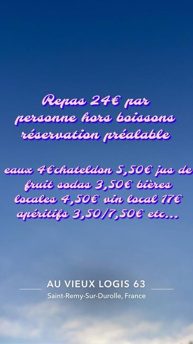 Au Vieux Logis 63 Bed and Breakfast in Auvergne-Rhône-Alpes