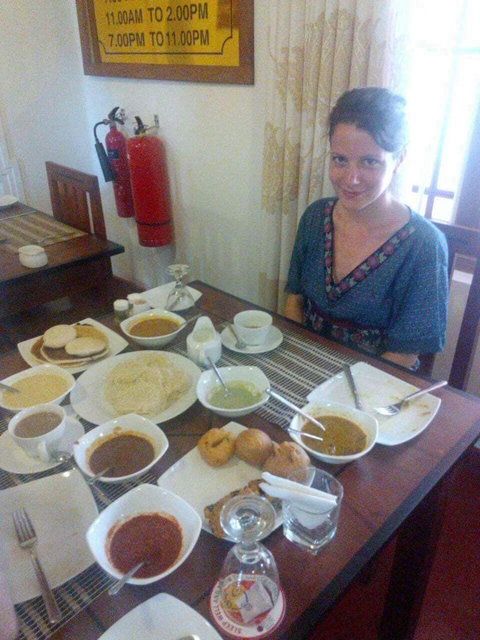 Asian breakfast