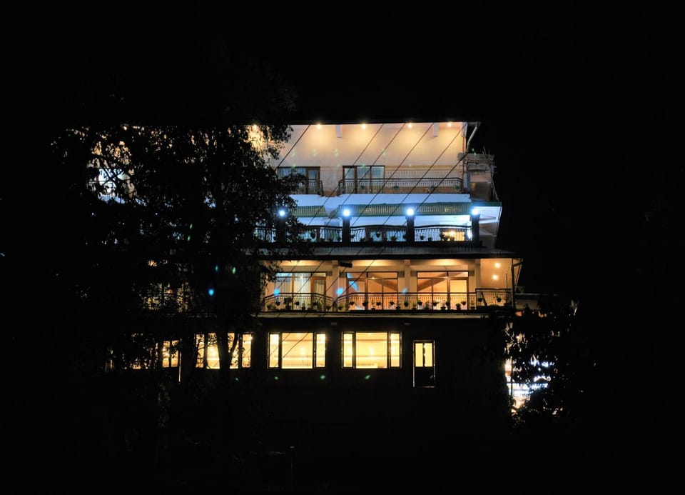 Property building, Night, View (from property/room), Balcony/Terrace