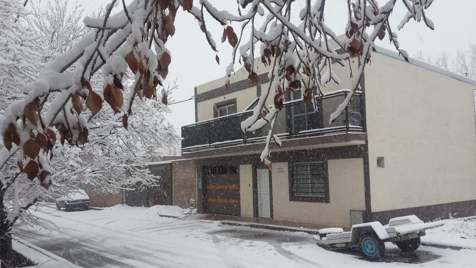 Property building, Facade/entrance, Winter