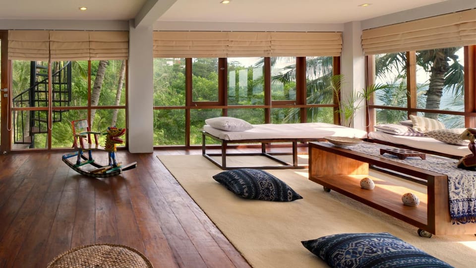 Bedroom, Garden view
