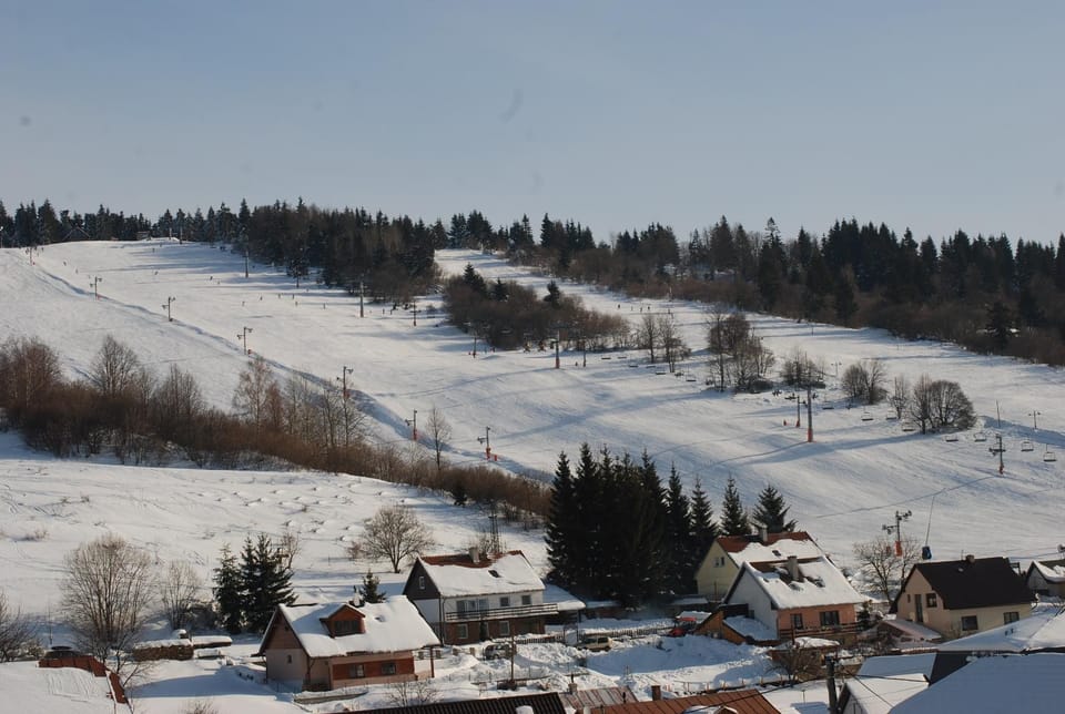 Winter, Ski School, Skiing, Mountain view