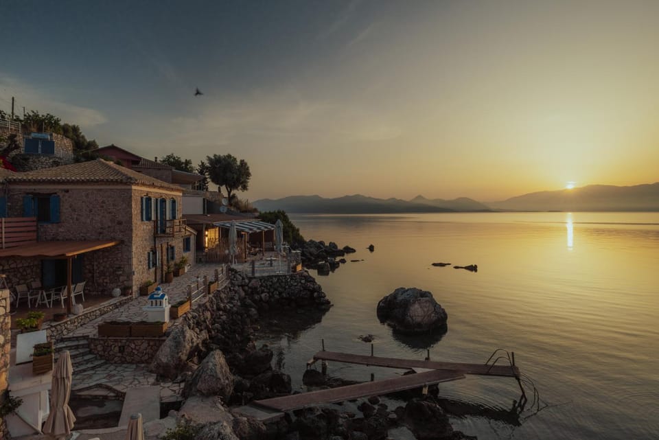 Patio, Sea view, Sunrise