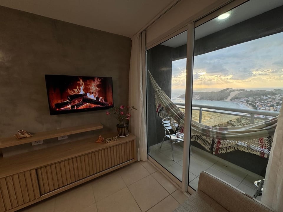 Incrível Vista VIP de Ponta Negra - Morro do Careca do 32º andar Apartment in Parnamirim