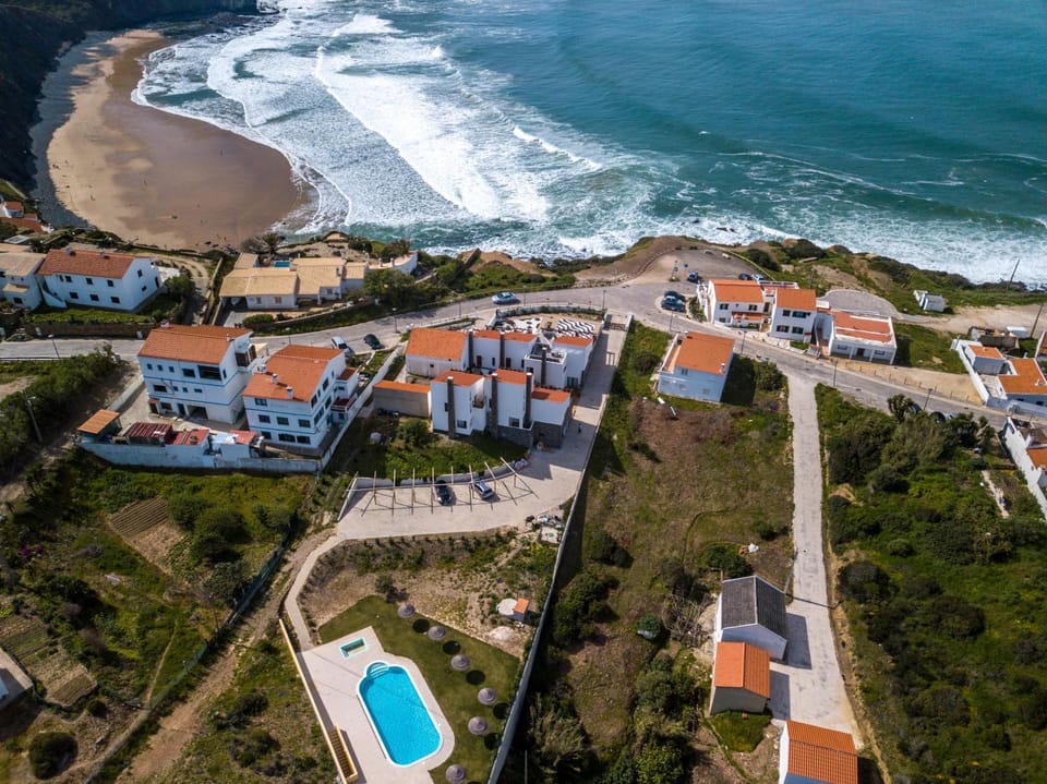 Property building, Nearby landmark, Day, Neighbourhood, Natural landscape, Bird's eye view, View (from property/room), Beach, Swimming pool