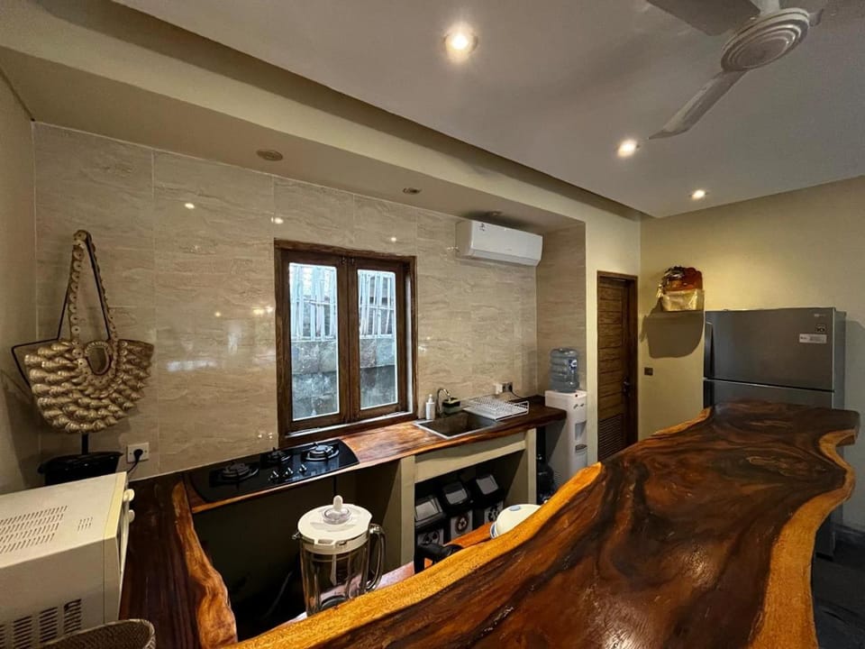 Kitchen or kitchenette, kitchen, air conditioner