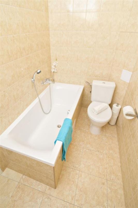 Toilet, Bathroom, Bath, towels