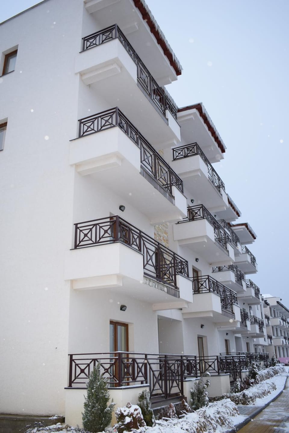 Property building, Winter