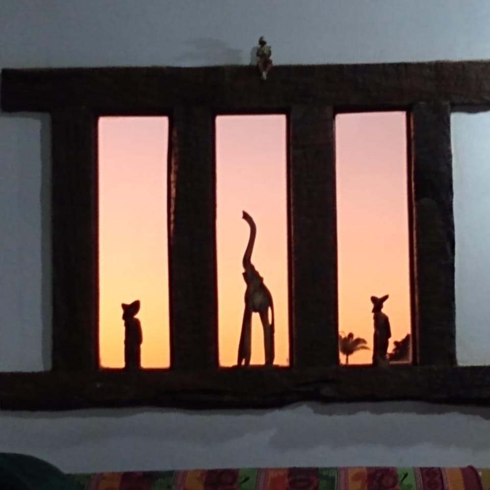 Living room, Decorative detail, Sunset