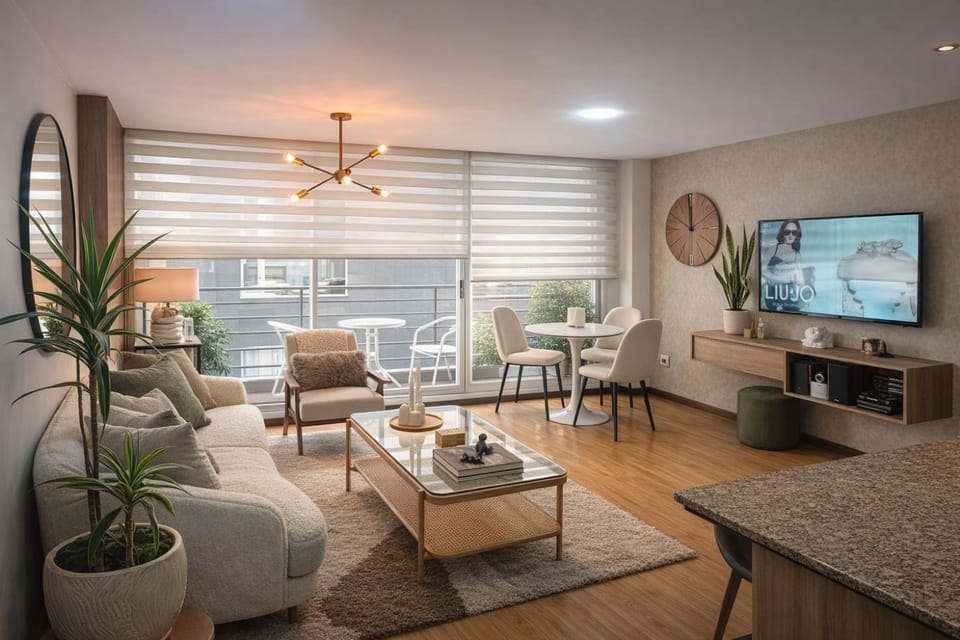 TV and multimedia, Balcony/Terrace, Text overlay