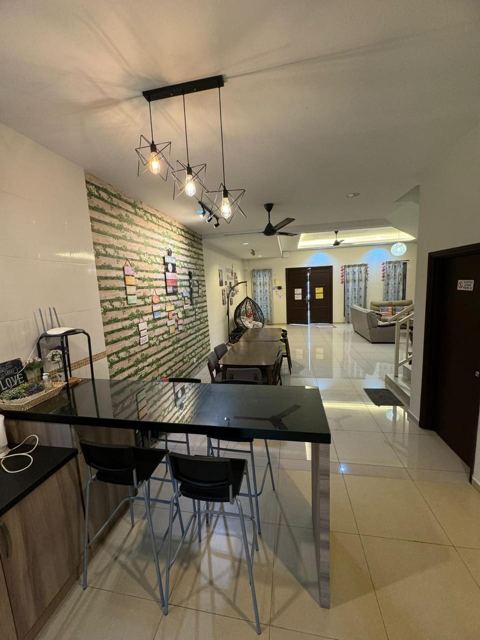 Dining area