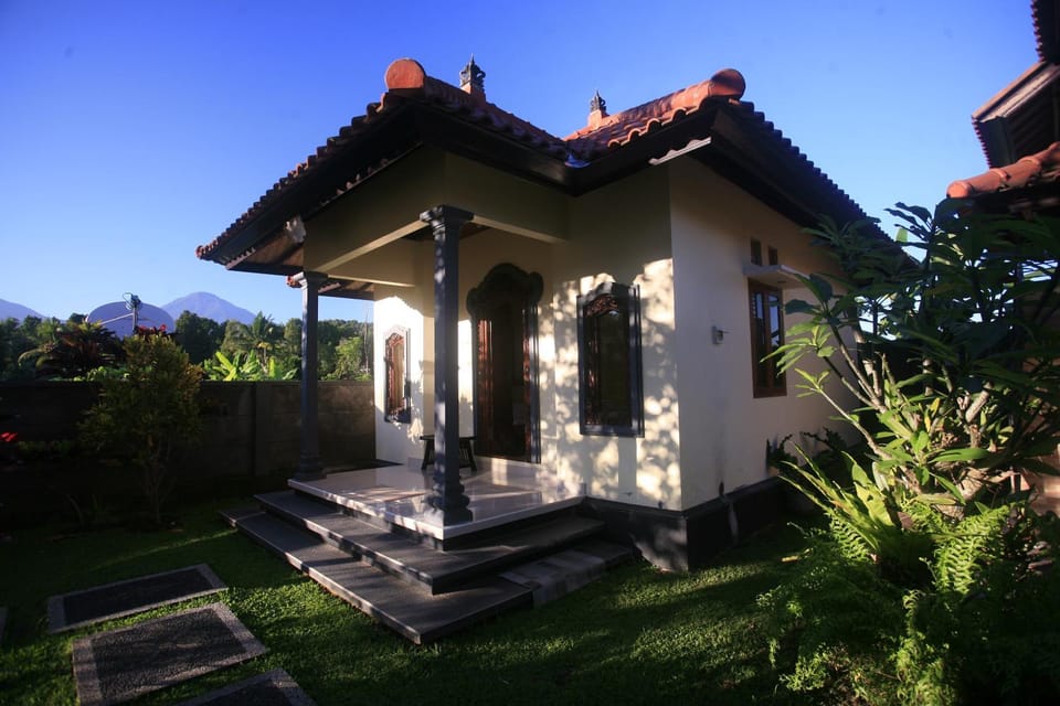 Property building, Garden view