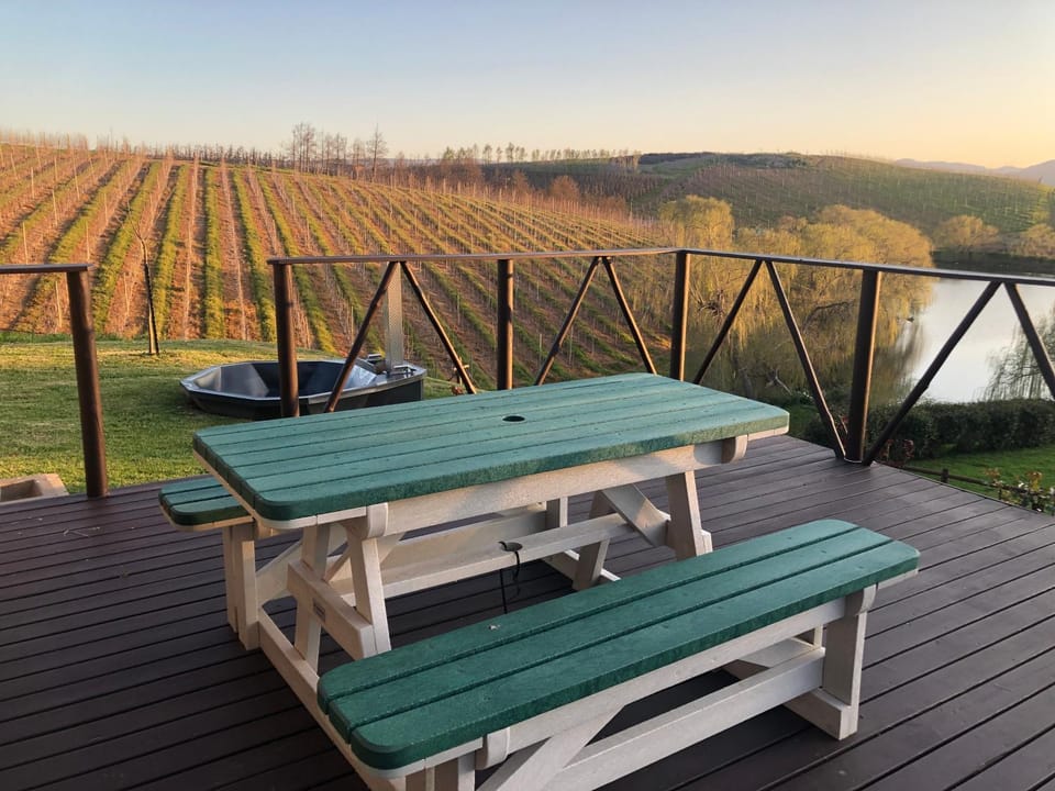 Patio, Hot Tub, Lake view