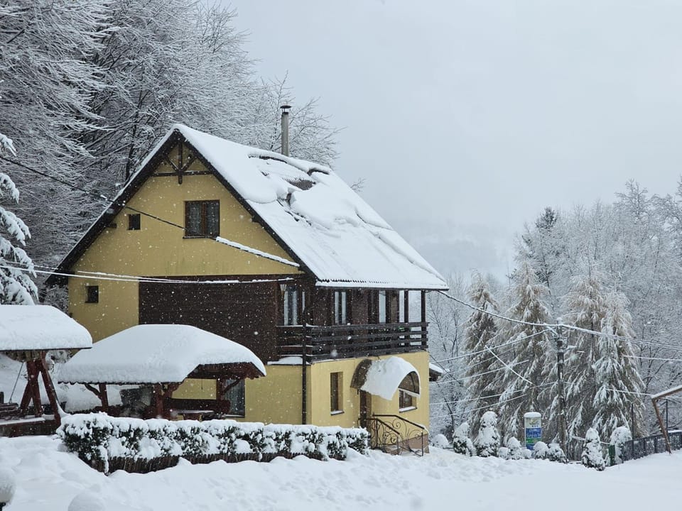 Property building, Day, Winter