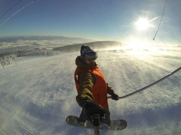 Skiing