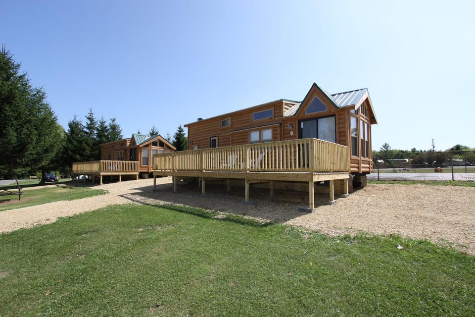 Lakeland RV Campground Loft Cabin 1 Cabin in Wisconsin